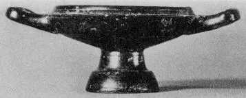 CUP (ITALIOTE, BLACK GLAZE)