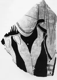 LOUTROPHOROS, FRAGMENT (ATHENIAN, RED-FIGURE)