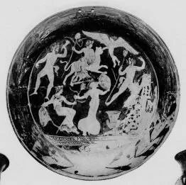 PLATE (ATHENIAN, RED-FIGURE)