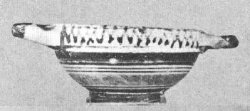 SKYPHOS (CORINTHIAN, BLACK PATTERN)
