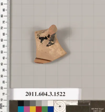 Terracotta fragment of a skyphos (deep drinking cup)