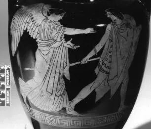 AMPHORA, NECK (ATHENIAN, RED-FIGURE)