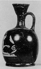 LEKYTHOS, SQUAT (ATHENIAN, RED-FIGURE)