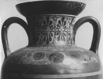 AMPHORA, NECK (ATHENIAN, BLACK-FIGURE)