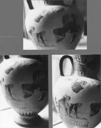 AMPHORA, NECK (ATHENIAN, BLACK-FIGURE)