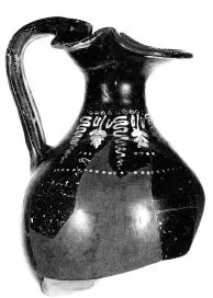 OINOCHOE (ETRUSCAN, BLACK GLAZE)