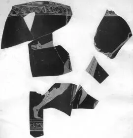 LEKYTHOS, FRAGMENTS (ATHENIAN, RED-FIGURE)