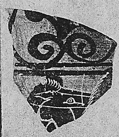 OINOCHOE (?), FRAGMENT (ATHENIAN, BLACK-FIGURE)
