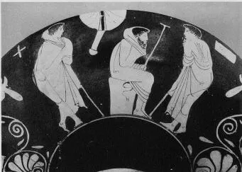 CUP (ATHENIAN, RED-FIGURE)