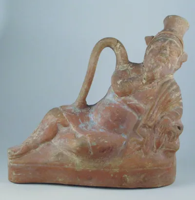 Bottle in the form of a man