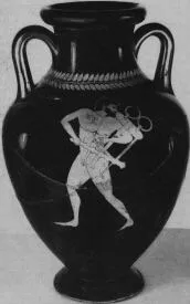 AMPHORA, BELLY, TYPE C (ATHENIAN, RED-FIGURE)