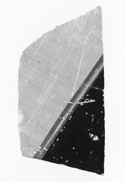 Attic Panathenaic Amphora Fragment (comprised of 2 joined fragments)