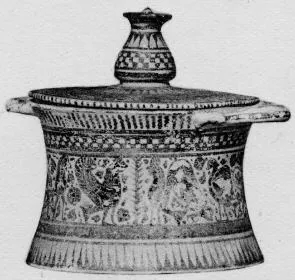 PYXIS (CORINTHIAN, BLACK-FIGURE)