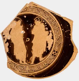 CUP, FRAGMENT (ATHENIAN, RED-FIGURE)