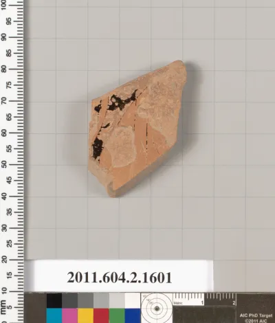 Terracotta fragment of a skyphos (deep drinking cup)