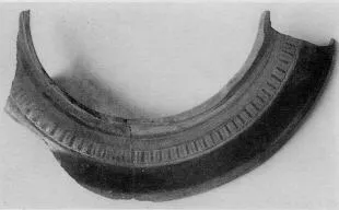 DINOS, FRAGMENT (ATHENIAN, BLACK-FIGURE)