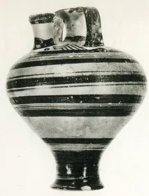 STIRRUP JAR (CYPRIOT, MYCENAEAN STYLE)