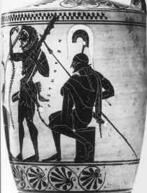 LEKYTHOS (ATHENIAN, BLACK-FIGURE)