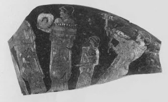 CUP, FRAGMENT (ATHENIAN, RED-FIGURE)