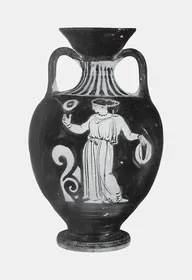AMPHORA, NECK (SOUTH ITALIAN, APULIAN, RED-FIGURE)