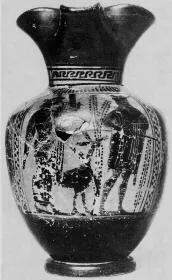 OINOCHOE (ATHENIAN, BLACK-FIGURE)