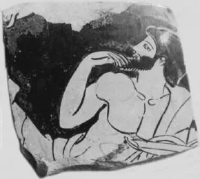CUP, FRAGMENT (ATHENIAN, RED-FIGURE)