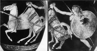 AMPHORA, NECK (ATHENIAN, RED-FIGURE)