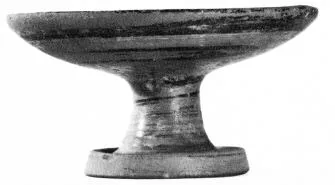 PLATE, STEMMED (EAST GREEK)