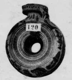 RING ARYBALLOS (CORINTHIAN, BLACK-FIGURE)