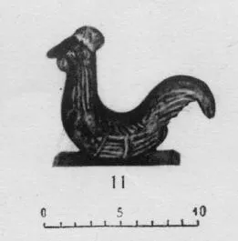 FIGURE VASE (ETRUSCAN, BUCCHERO)