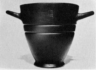 SKYPHOS (SOUTH ITALIAN, BUCCHERO)