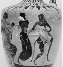 LEKYTHOS (ATHENIAN, BLACK-FIGURE)
