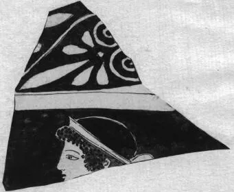 KRATER, CALYX, FRAGMENT (ATHENIAN, RED-FIGURE)