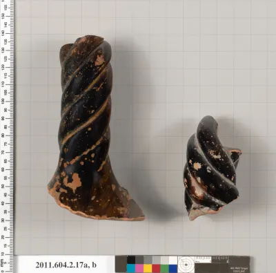 Terracotta fragments of neck-amphorae (jars)