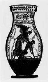 OLPE (ATHENIAN, BLACK-FIGURE)