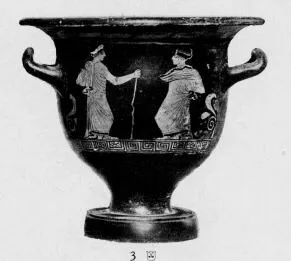 KRATER, BELL (SOUTH ITALIAN, APULIAN, RED-FIGURE)