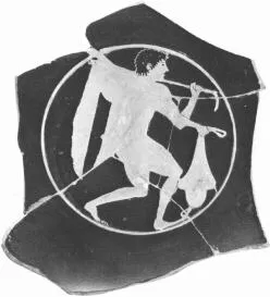 CUP, FRAGMENT (ATHENIAN, RED-FIGURE)