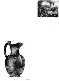 OINOCHOE (ETRUSCAN, BUCCHERO)