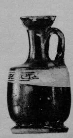 LEKYTHOS (ATHENIAN, BLACK PATTERN)