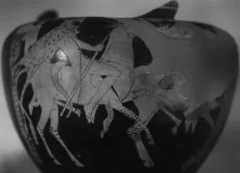 KRATER, COLUMN (ATHENIAN, RED-FIGURE)