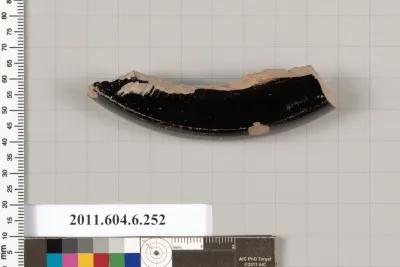 Terracotta fragment of an undetermined shape