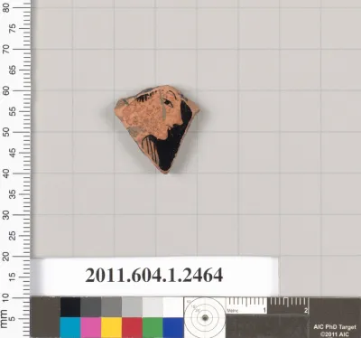 Terracotta fragment of a kylix (drinking cup)