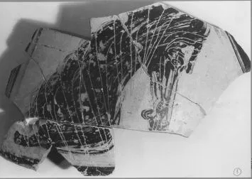 AMPHORA, BELLY, FRAGMENT (ATHENIAN, BLACK-FIGURE)