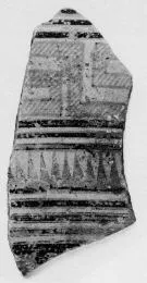 AMPHORA, NECK, FRAGMENTS (ATHENIAN GEOMETRIC)