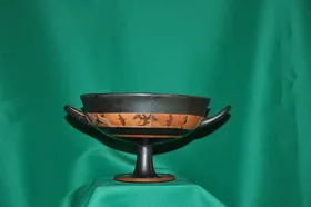 CUP, LITTLE MASTER BAND (ATHENIAN, BLACK-FIGURE)