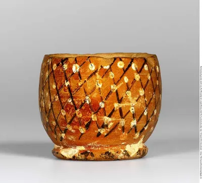 Netz-Lekythos (Attische Bauchlekythos; Netzlekythos)