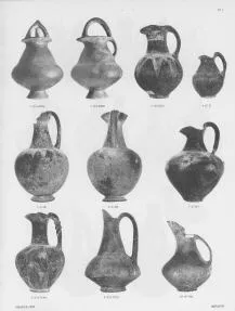 OINOCHOE (ETRUSCAN, IMPASTO)