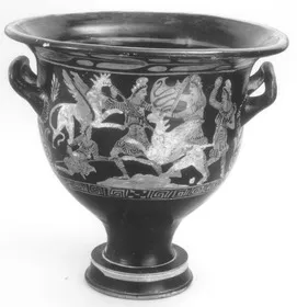KRATER, BELL (ATHENIAN, RED-FIGURE)