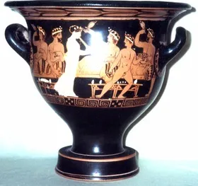 KRATER, BELL (ATHENIAN, RED-FIGURE)
