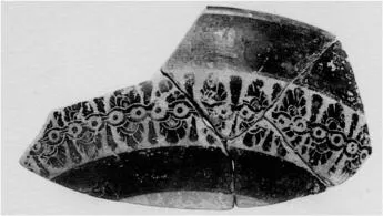 CUP, FRAGMENT (ATHENIAN, BLACK-FIGURE)